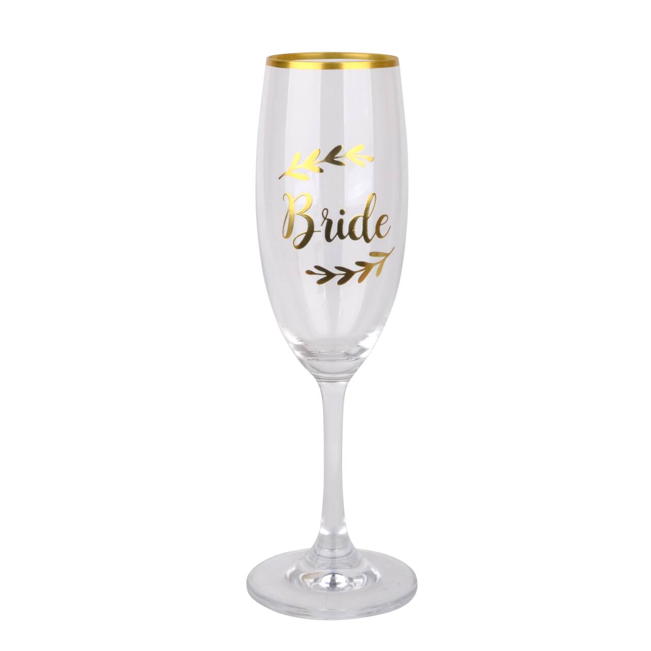 Gold Bride Toasting Flute by Celebrate It&#x2122;